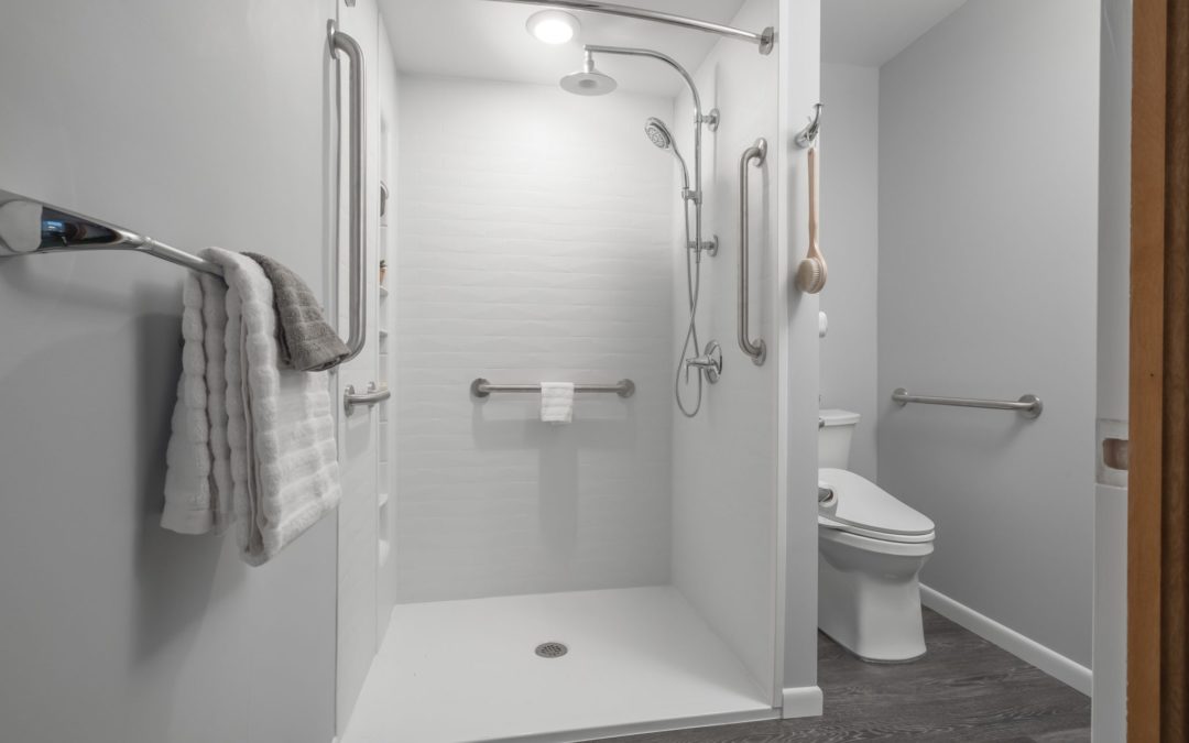 Accessible Bathroom Remodel in Upper Arlington OH